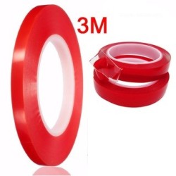 TOUCH GLUE TAPE 3M - 8MM RED TOUCH GLUE TAPE 3M - 8MM RED